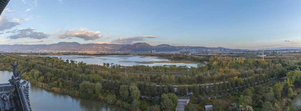 云南保山城市风景