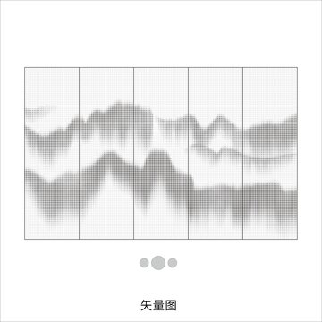 意境鏤空圖案