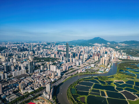 深圳市福田罗湖大景