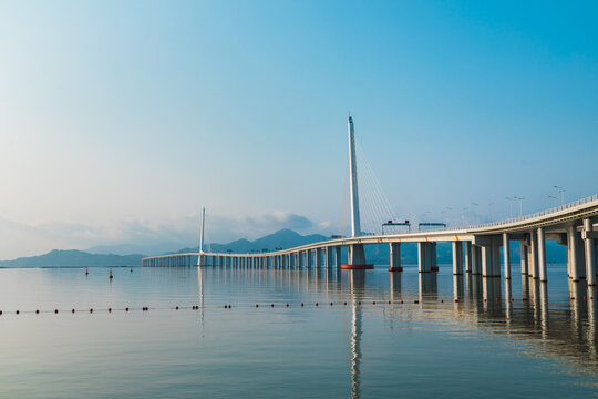 深圳南山区深圳湾大桥