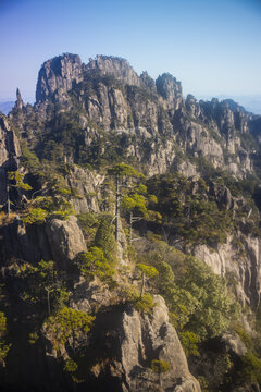 黄山莲花峰