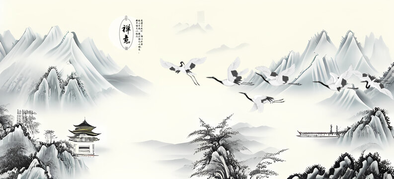 國(guó)畫(huà)山水
