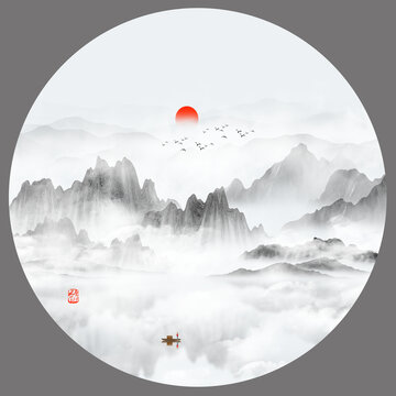 水墨畫