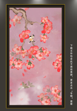 工筆木棉花