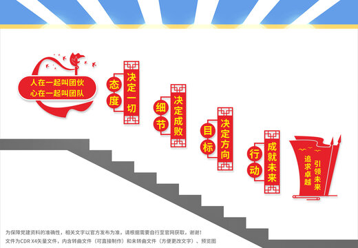 企業(yè)樓梯文化墻