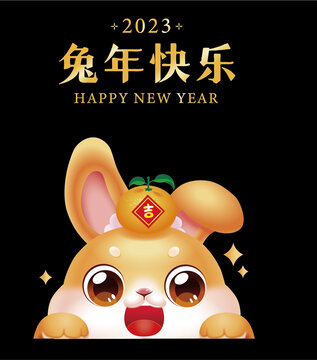 可愛(ài)兔子門聯(lián)