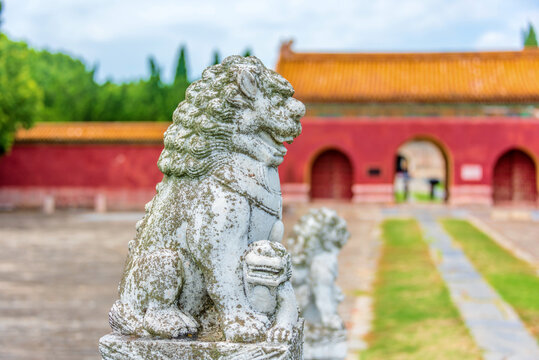 中国湖北荆门钟祥明显陵