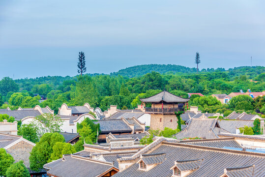 中国湖北荆门钟祥莫愁村