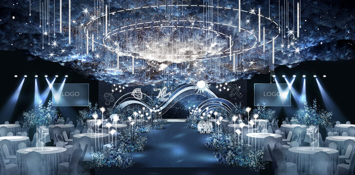 星空婚禮效果圖