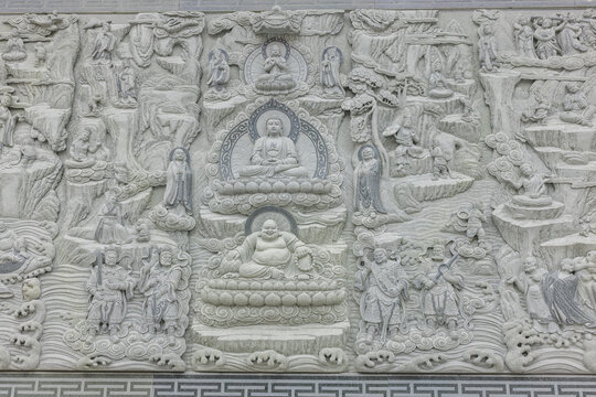 珠海金台寺石雕