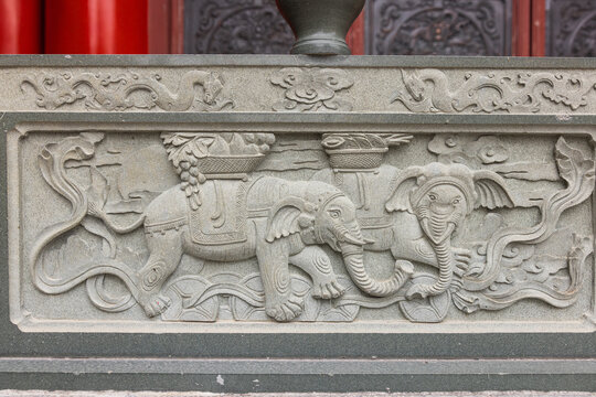 珠海金台寺石雕