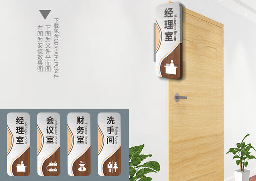 企業(yè)科室門牌