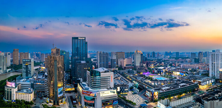 宁波天一广场夜景