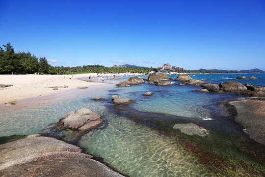 海南文昌淇水湾海滩