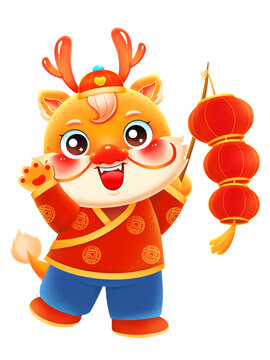 新年春節(jié)龍年張燈結(jié)彩