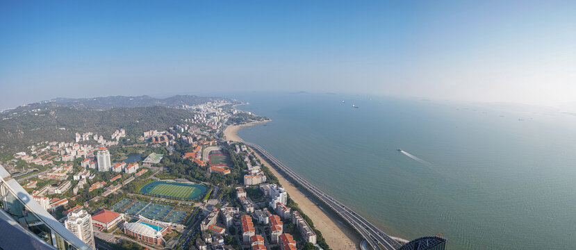 厦门风光海滨城市风光