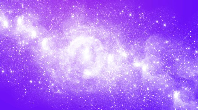 紫色星空