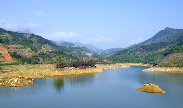 水库湖泊景观