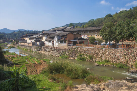 洪坑乡村旅游风光