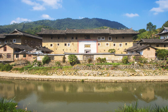 龙岩光裕楼乡村风景