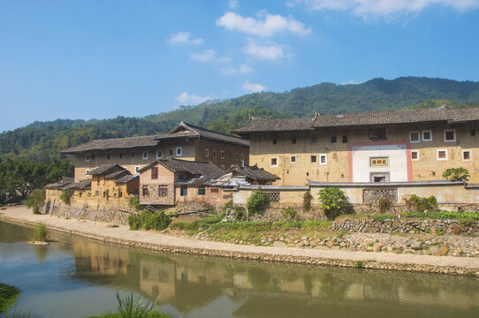 龙岩土楼洪坑风景区