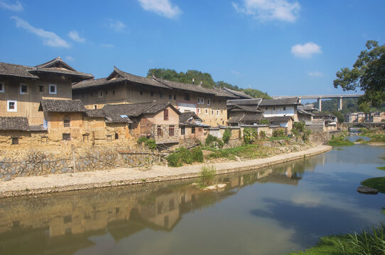 庆福楼溪边风景