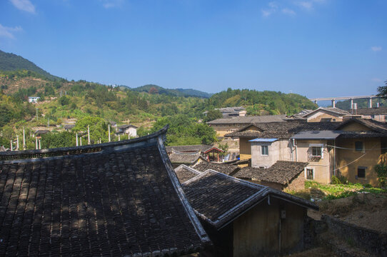 永定山村风情