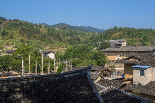 洪坑乡土风景