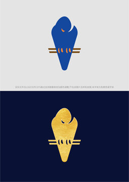 鷹地標(biāo)logo商標(biāo)標(biāo)志