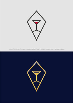 獅子紅酒logo商標標志