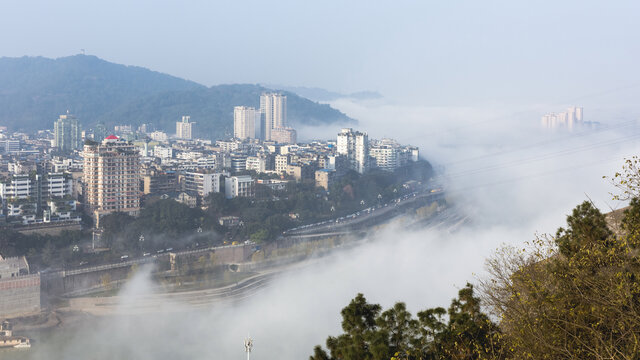 四川宜宾城市风景