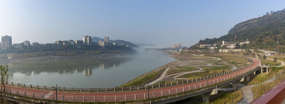 四川宜宾城市风景