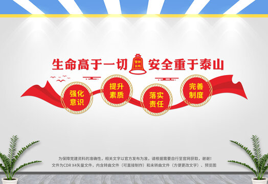 安全生產(chǎn)文化墻