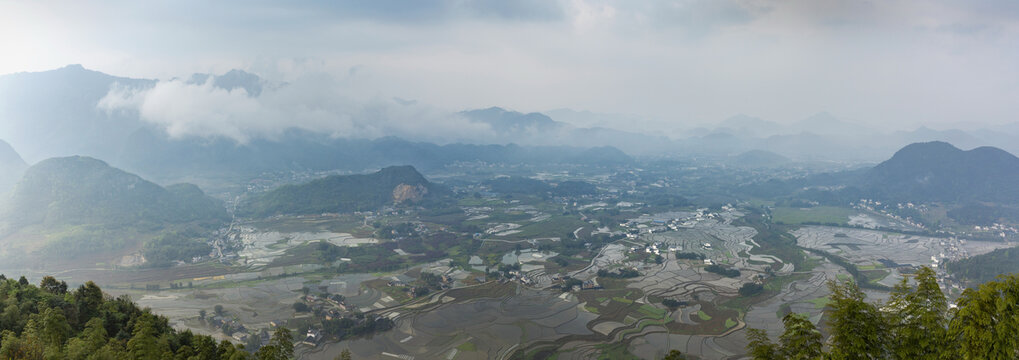 宜宾长宁双河镇田园风景