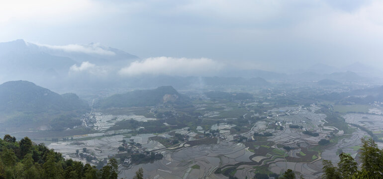 宜宾长宁双河镇田园风景