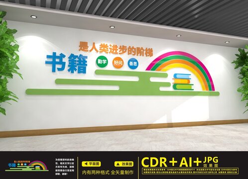讀書文化墻