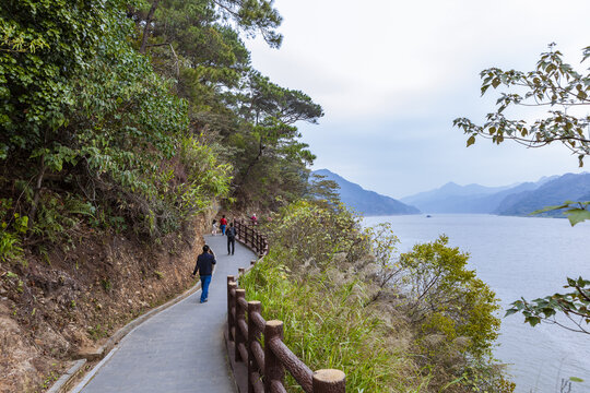 羚羊峡古栈道