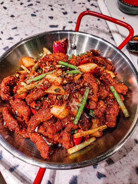 辣炒牛肉條