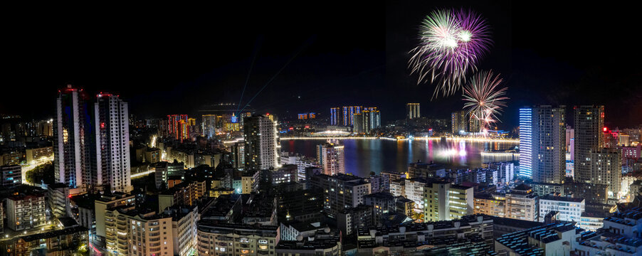 个旧锡都夜景