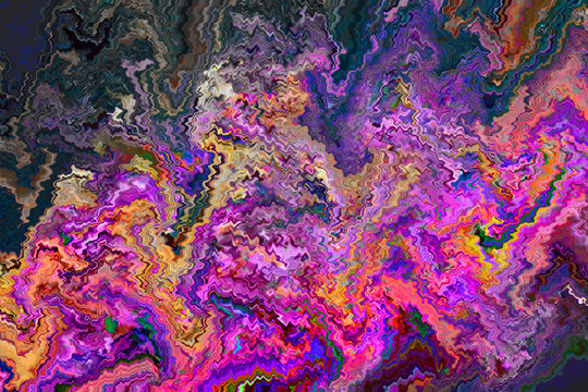 夢(mèng)幻抽象畫