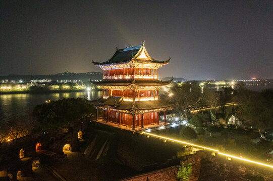 赣州八境台夜色