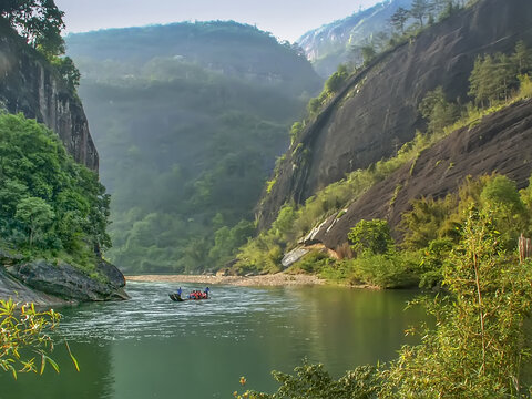 武夷山九曲溪漂流