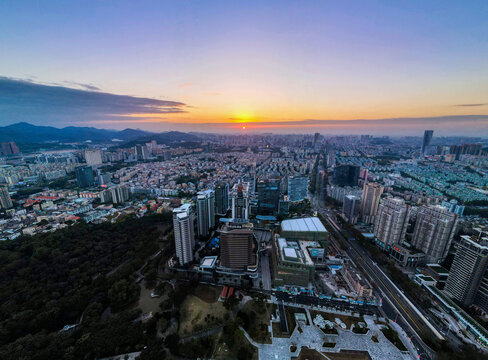 广东中山城市风光