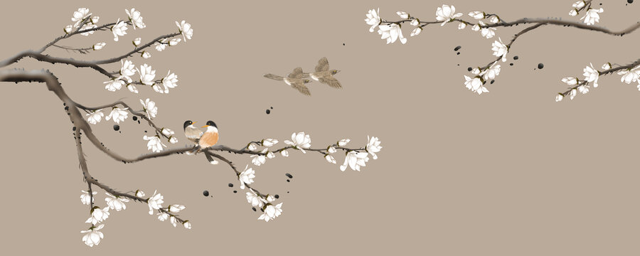 工筆花鳥