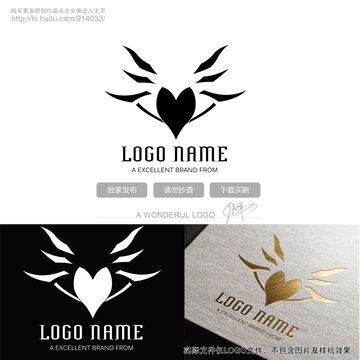 心項鏈logo