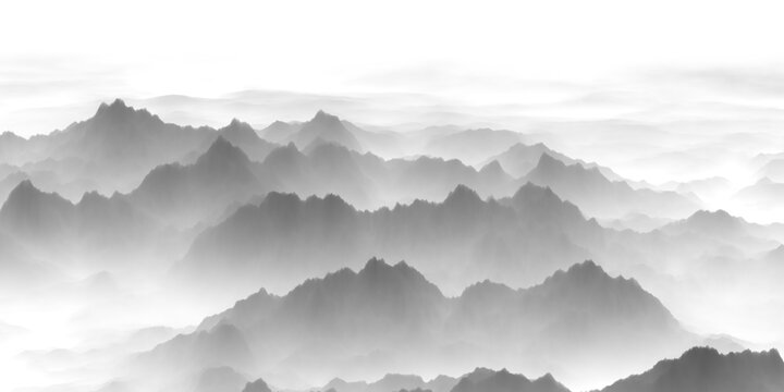 新中式山水畫