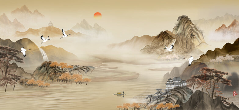 山水畫