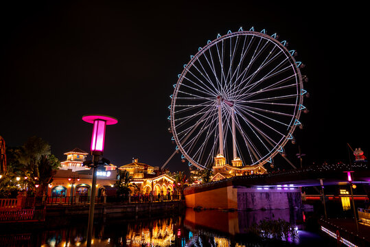 顺德欢乐海岸plus夜景