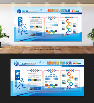 企業(yè)文化墻展板