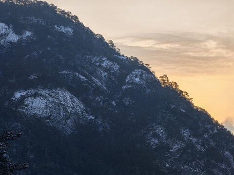 黄山日出